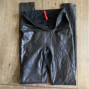 Spanx Faux Leather Leggings